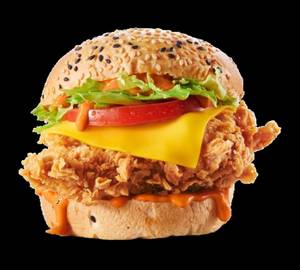 Classic Chicken Zinger Burger (New Addition)