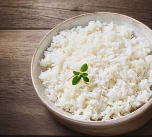 Plain rice