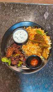 Chicken Hyderabadi Biryani Combo