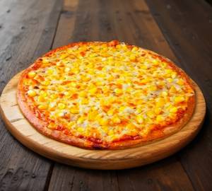 Corn cheese pizza