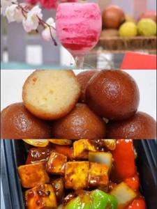 Shalimar Juice 350Ml+Paneer Chilli [9 Pieces]+Gulab Jamun (2 Pieces)           