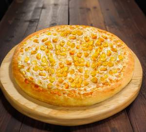 Sweet corn pizza