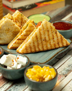 Grilled Paneer Sandwich