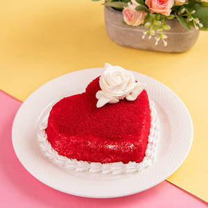 Red Velvet Cake - Heart