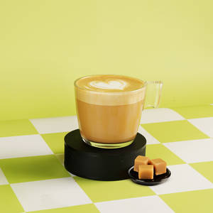 Hot Caramel Cappuccino