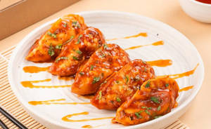 Paneer Momos Pan Fried [6 pieces]