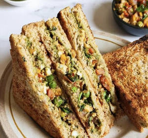 Diet Vegetable Sandwich