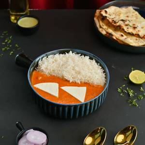 Paneer curry  with Rice