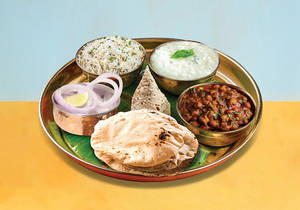 Jeera Rice Thali