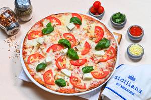 Fresh Tomatoes, Buffalo Mozzarella,Roasted Garlic