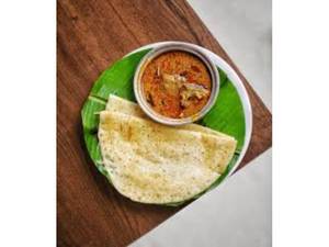 Dosa (2 Nos) With Mutton Curry