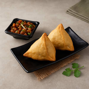 Samosa With Choley
