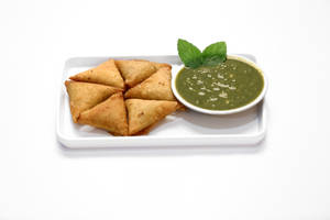 Navtad Samosa (dal , Bataka , Vatana Mix.) ..