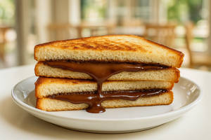 Nutella Grilled Sandwich