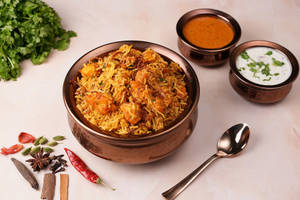 Chicken Mughlai Biryani Bone Less