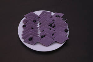 Blueberry Kaju Katli