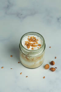 Milky Butterscotch Jar Cake
