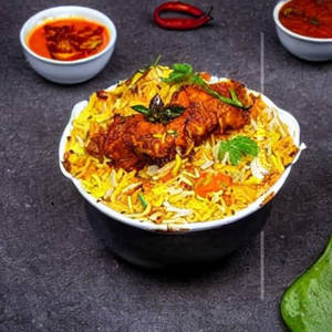 Donne Rayalaseema Chilli Fish Biryani