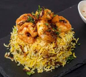 Rnr Special Prawns Biryani