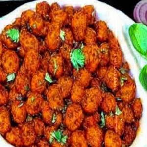 Chana Garlic Koliwada Peri Peri