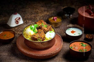 Donne Pepper Mutton Biryani