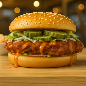 Nashville Hot Chicken Burger