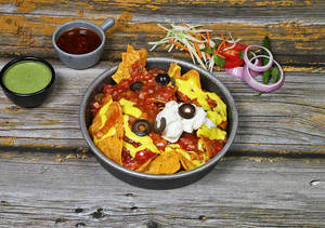 Veg Mexican Nachos