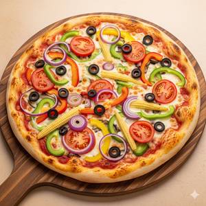 Veg Basket With Cheesy Jalapeno Dip [7 Inches]