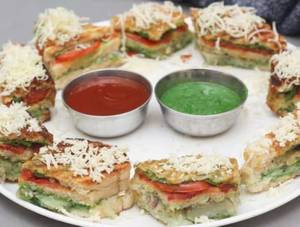 Cheese And Tomato Sandwich
