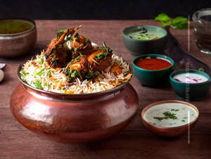 Gongura Chicken Biryani