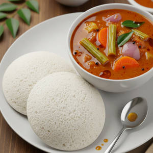 Idli Sambar -(idli -2pcs)