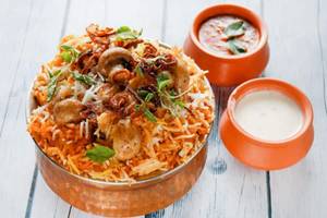 Mushroom Biryani