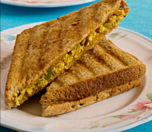 Paneer Bhurji Grill-Sandwich