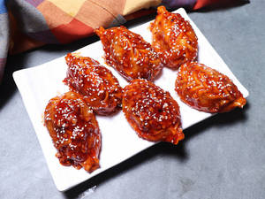Honey Glazed Pork Momo
