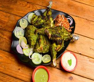 Bbq Mint-green Chilli Tandoor Chicken
