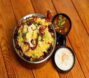 Special Poriyal Chicken Biryani Small