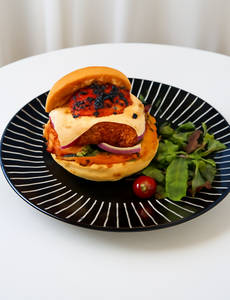 Spicy Sriracha Chicken Burger