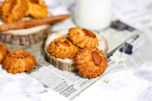 Coconut Badam Cookies