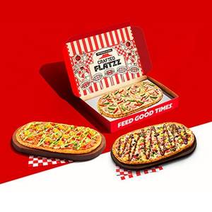 3 in 1 Flatzz Pizzas – Veg