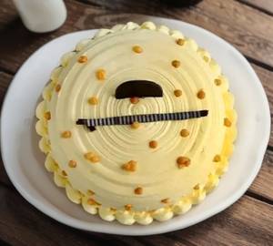 Butterscotch nuts mini cake