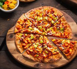 Chicken smoky pizza