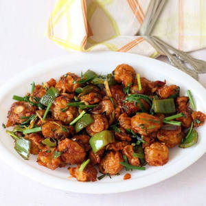 Mushroom Chilli