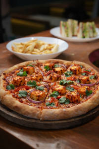 Paneer Tikka Pizza