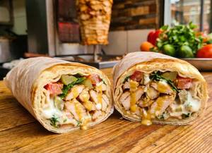 Shawarma Rumali Roll