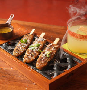 Banana Blossom Satay