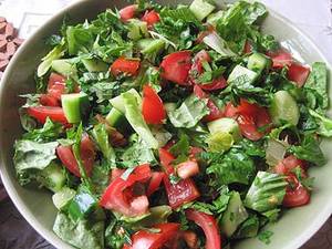 Peppermint salad [200 g, 1 bowl]