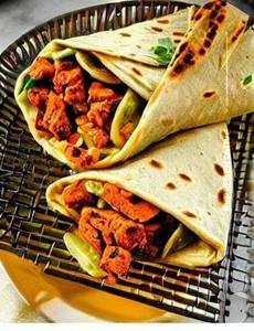Chicken Keema Wrap