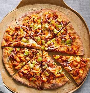 Our special chicken pizza