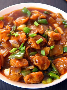 Mushroom Manchurian Gravy