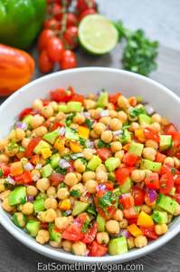 Chickpea salad [200 g, 1 bowl]